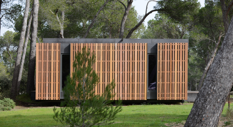 Illustration for article titled This Cheap, Recyclable Passive House Assembles Like Lego